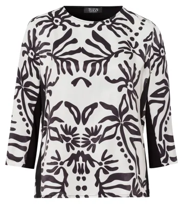 Produktbild von Shirt EBONY & IVORY mit grafischem Print