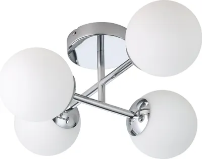Immagine prodotto di Eglo plafoniera Castrovido cromo 48 x 39 cm bianco caldo