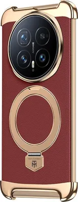Immagine prodotto di Custodia MagSafe per Honor Magic 8 con supporto ad anello Design di protezione senza cornice rosso