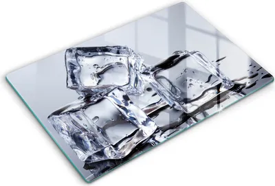 Produktbild von Abdeckung Glas - Küchenabdeckung - 80x52 cm - Abdeckplatte -Eiswürfel