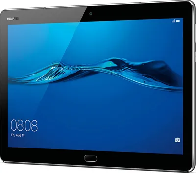 Produktbild von Huawei MediaPad M3 Lite, 25,4 cm (10"), 1920 x 1200 Pixel, 32 GB, 3 GB, Android 7.0, Grau