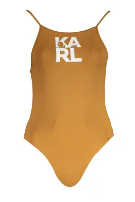 Image de Maillot de bain pour femme KARL LAGERFELD KL22WOP01 Couleur : marron, Taille : XS