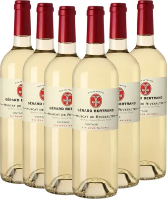 Produktbild von Muscat de Rivesaltes 2021 - Weißwein aus Südfrankreich - glühwein - AOP Rivesaltes - 15% (6x75cl)