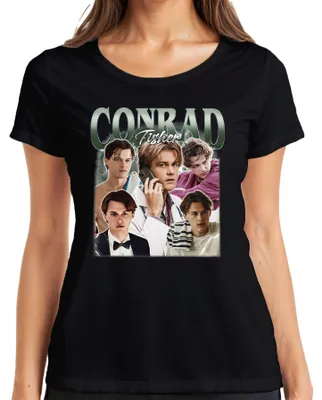 Obrázek produktu pro Conrad Fisher 90s Bootleg Summer I Turned Pretty dámské tričko, Schwarz, L