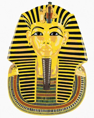 Produktbild von Zuty - Malen nach Zahlen - TUTANCHAMUN ÄGYPTEN, 40x50 cm, ohne Keilrahmen