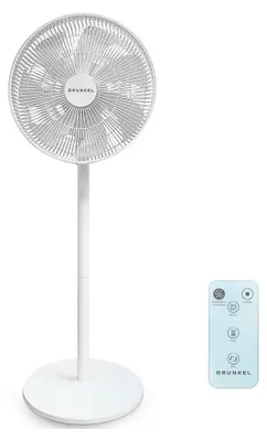 Image de Ventilateur Sur Pied Ultra-silencieux Fs-14 Pr 30 W ø35 Cm, Blanc, 38 X 38 X 111 Cm