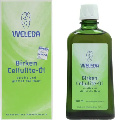 Produktbild von Improves Skintone and Appearance Weleda Birch Cellulite Oil