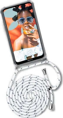 Produktbild von TWIST-Case + TWIST-Cord für Nokia 2.2, Farbe:Happy Coco (Silber)