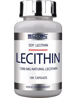 Image de Scitec Nutrition Lécithine 100 gélules / Antioxydants et extraits naturels / Complément alimentaire à base de lécithine de soja