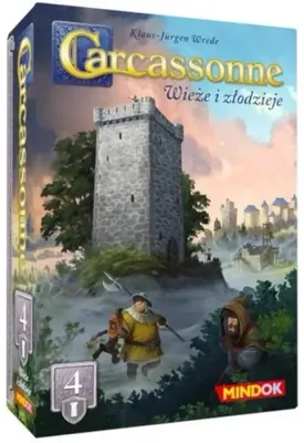 Obrázek produktu pro Carcassonne 3: Věže a zloději, 4. vydání – Bard Centrum Gier
