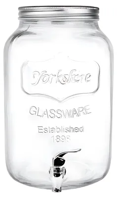 Produktbild von Gerimport Spender Cocktails/wasser/limonade - mit Hahn - 8L - Glas - Sommer