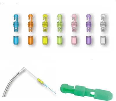 Image de connecteur original "STONFO" de ligne, bas de ligne, élastique pour cannes SUPER ELITE jusqu'à Ø 1,20mm