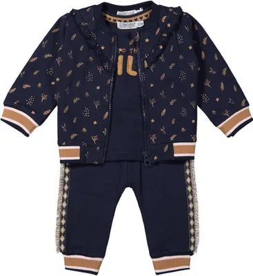 Produktbild von Dirkje 3teiliges Set Mädchen Baby marine 74