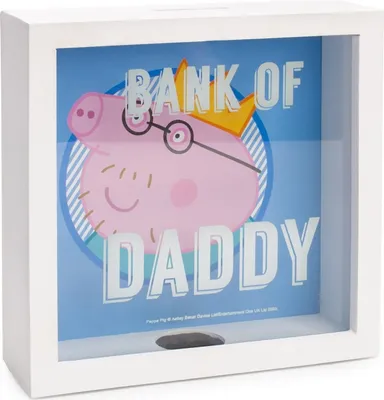 Produktbild von Peppa Pig - Spardose "Bank Of Daddy" NS5673 (Einheitsgröße) (Weiß)