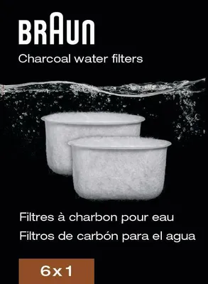 Image de Filtre à eau Braun Charcoal AX13210004 BRSC004