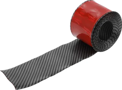 Produktbild von Universal 8.2Ftx2.76In Auto Seitenschweller Schutz Einstellbare Seitenkantenschützer PVC 1 Stück Schwarz