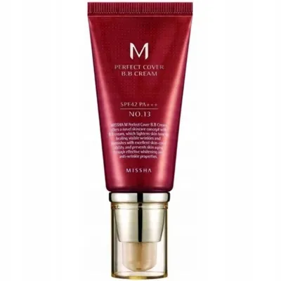 Produktbild von MISSHA M Perfect Cover BB Creme SPF42 / PA +++ 50 ml / 1,70 fl.oz. (Nr. 13 Hellbeige)