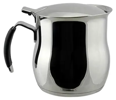 Produktbild von Kaffeekanne Omnia, Edelstahl 18/10, Induktionsgeeignet, Silikongriff, 8 Tassen