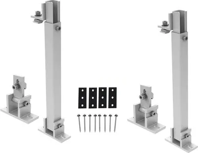 Produktbild von Halterung Aufständerung für Photovoltaik PV Solarmodul Flachdach verstellbar