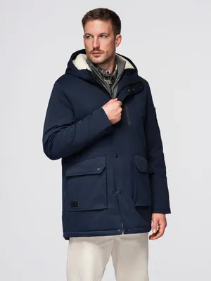 Produktbild von Ombre Clothing Parka für Männer Vorns gewohnheiten XXL