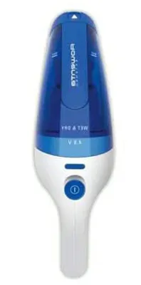 Produktbild von Rowenta Extenso, Trocken, Beutellos, Blau, Weiß, 0,375 l, Akku, 12 min