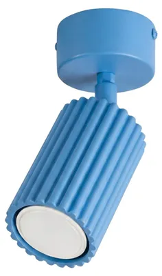 Immagine prodotto di Plafoniera KARBON 1 azzurro 1xGU10 10W alluminio 18x7x7cm Sollux Lighting