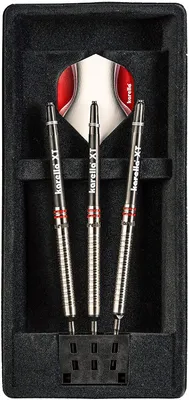 Produktbild von Karella SuperDrive 90% Tungsten Softdart, 20g, für elektronische Dartscheibe, 2BA Gewinde, 3 Dartpfeile mit Kunststoffspitze, Dartautomat, Wolfram, Profidart mit Flight und Shaft