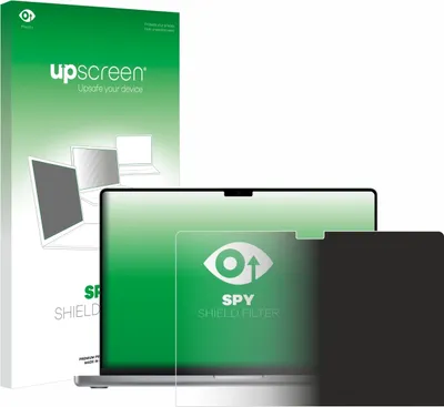 Produktbild von upscreen Blickschutzfilter für Apple MacBook Pro 16" 2023 Anti-Spy Privacy Filter Sichtschutz Blaulicht-Schutz