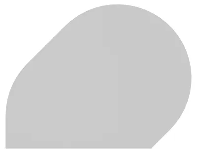 Produktbild von Anbautisch 80x103cm silber/grau
