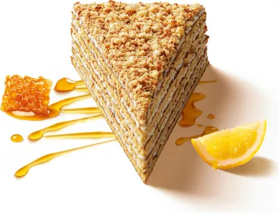 Image de MARLENKA® Gâteau au miel au citron - gâteau au miel, tarte, gâteau (1 x 800 g)