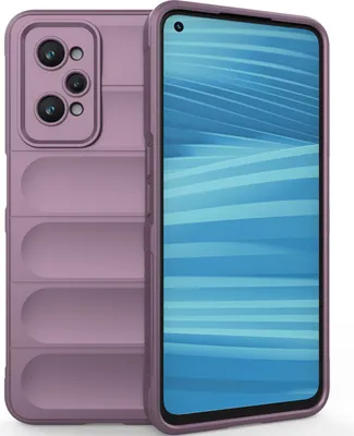 Produktbild von Handyhülle für Realme GT2 Weich TPU Silikon Stossfest Anti-rutsch Hülle Lila