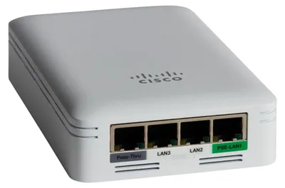 Produktbild von Cisco CBW145AC-E, 2,4 GHz, 5 GHz, 867 Mbit/s, WPA, WPA2, WPA3, WPA2-Enterprise, 10,100,1000 Mbit/s