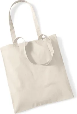 Immagine prodotto di Westford Mill W101 | Borsa per la vita - Borsa per la spesa con manici lunghi - 38 x 42 cm - Colore: Sabbia - Taglia: Unica
