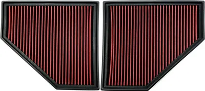 Produktbild von 2x Sportluftfilter Luftfiltergehäuse Einsatz ROT für BMW 2er 3er M3 4er G42 G87