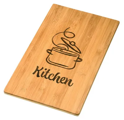 Produktbild von Kesper | Schneidebrett - Küchenbrett - Frühstücksbrettchen - aus Bambus - braun - 50 x 28 cm - Tranchierbrett - Praktisch