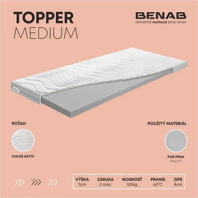 Produktbild von Benab Topper Medium Topper 160 x 200 cm