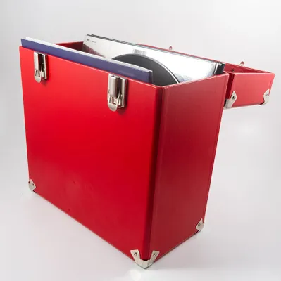 Produktbild von GPO Plattenetui Rot