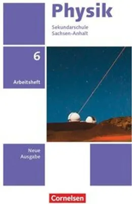 Obrázok produktu pre Physik 6. Schuljahr. Sachsen-Anhalt - Arbeitsheft