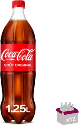 Image de Coca Cola Original - 12 x 1.25 L -