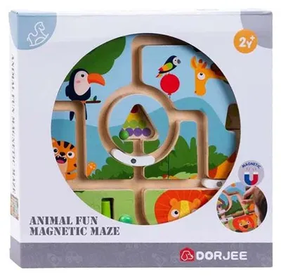 Image de Labyrinthe magnétique Animaux - Jouet éducatif 22 x 22 cm