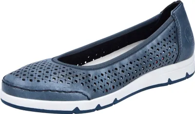 Produktbild von Rieker Ballerinas Damen 31393837343938 Blau 43 EU