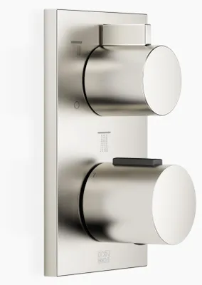 Produktbild von Dornb UP-Thermostat m Dreiwege-Mengenregulierung platin matt