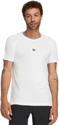 Produktbild von Wilson Series Seamless Crew 2.0 Kurzarm-t-shirt Weiß L Mann Weiß L