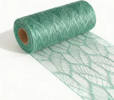 Produktbild von Tischläufer Nature Line Eucalyptus green - eukalyptusgrün 15cm x 15m