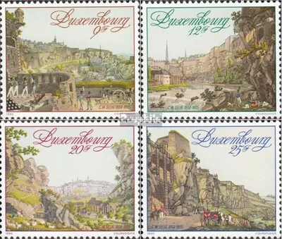 Produktbild von Briefmarken Luxemburg 1990 Mi 1236-1239 (kompl.Ausg.) postfrisch Kultur