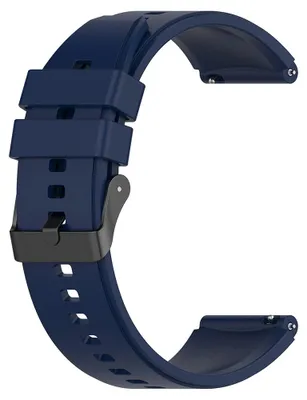 Obrázek produktu pro Techsuit – řemínek Watchband 20 mm (W026) pro Samsung Galaxy Watch 4 / 5 / Active 2, Huawei Watch GT 3 (42 mm) / GT 3 Pro (43 mm) – tmavě modrý