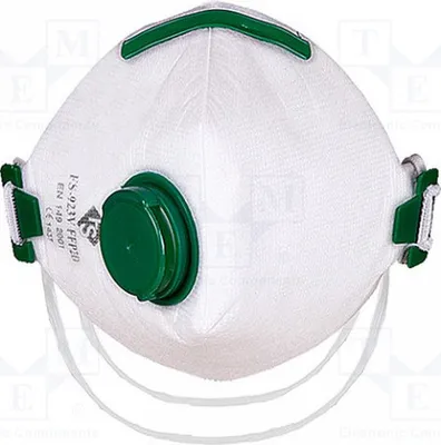 Produktbild von Halbmaske mit Filter; einweg,mit Ventil; FFP2 NR D FS-21VFFP2D Atemschutz