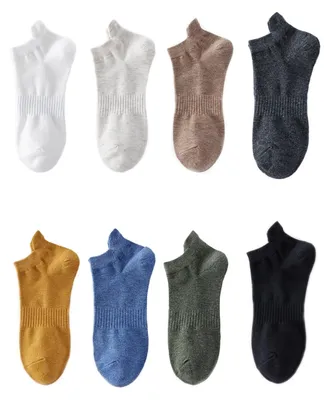 Productafbeelding van Omgoods - 8 Paar Katoenen Ankle Sokken voor Mannen en Vrouwen