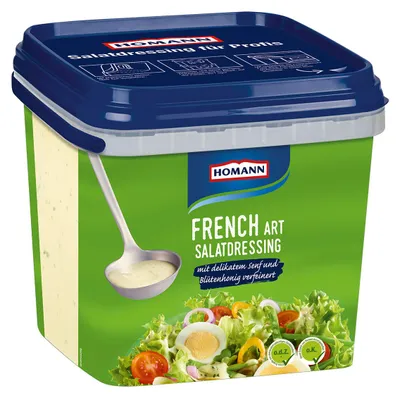Obrázek produktu pro Homann Francouzský dresink s hořčicí a medem jemně vyladěný 4000ml