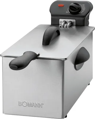 Image de BOMANN Friteuse FR 2264 CB 2000 W acier inoxydable/noir